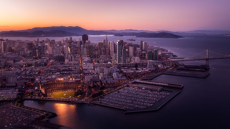 marquee-landing-800x450 Aerial view of San Francisco bay.