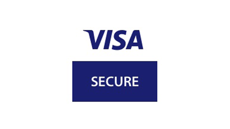 Visa Secure logo.